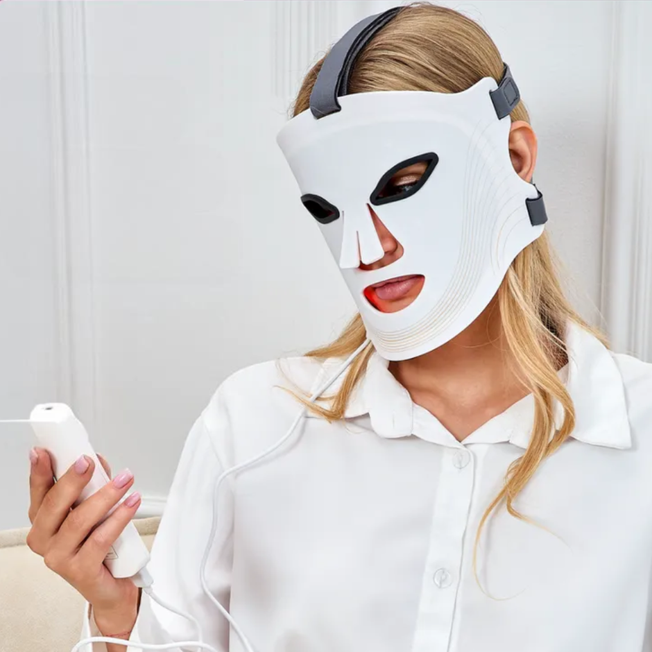 LED-Gesichtsmaske Lumiglow mit Infrarotlicht