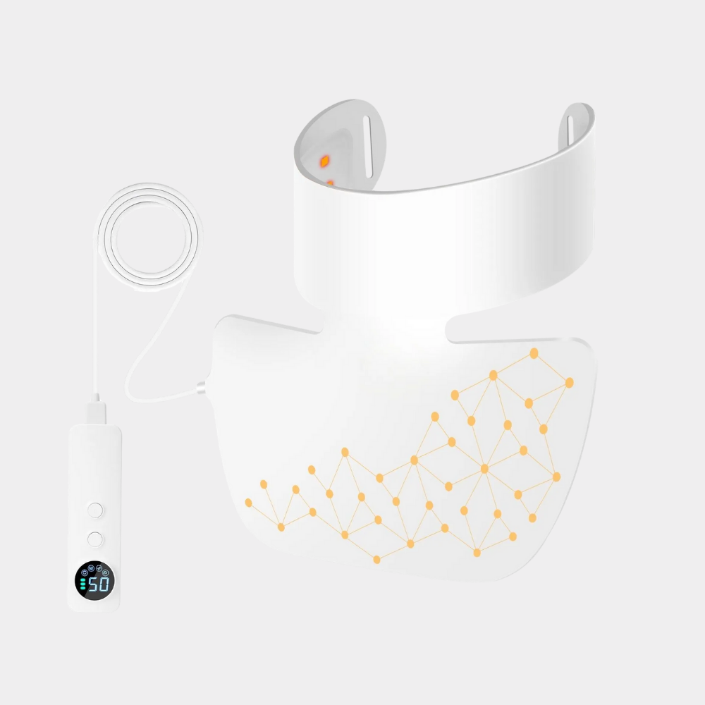 LED Hals & Dekolleté Lumiglow Maske